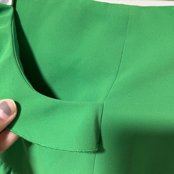 Sandra Angelozzi Women’s Green Ruffle Detail Wrap Skirt Size 38 - Picture 9 of 9